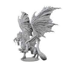 Dungeons & Dragons Nolzur`s Marvelous Unpainted Miniatures: Adult Black Dragon