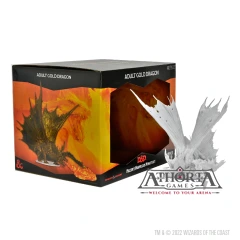 Dungeons & Dragons Nolzur's Marvelous Unpainted Miniatures: Adult Gold Dragon