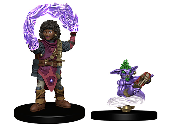 WizKids Wardlings: W02 Girl Wizard & Genie