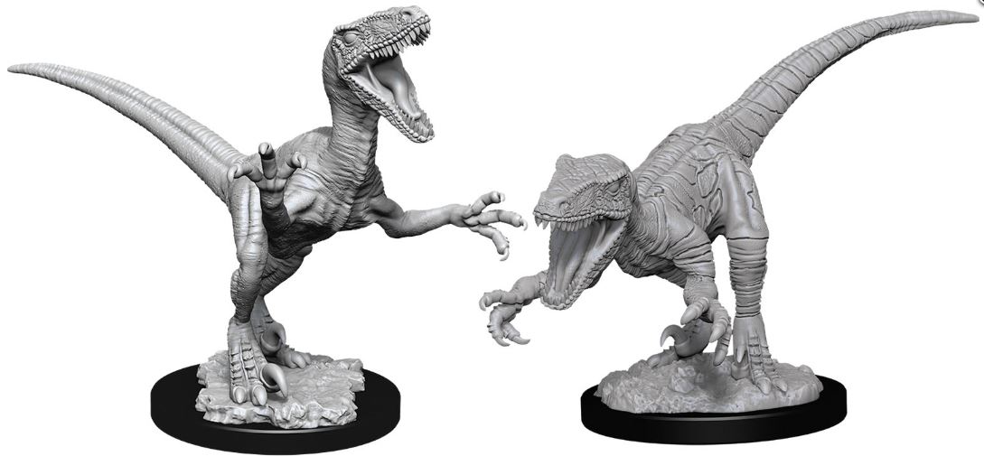 WizKids Deep Cuts Unpainted Miniatures: W11 Raptors