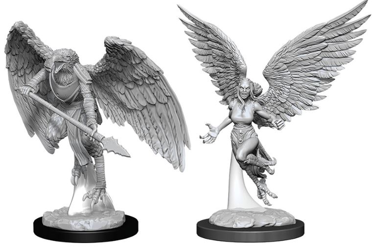 Dungeons & Dragons Nolzur`s Marvelous Unpainted Miniatures: W11 Harpy & Arakocra