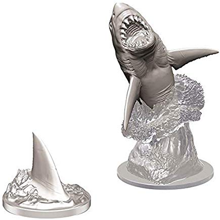 WizKids Deep Cuts Unpainted Miniatures: W09 Shark