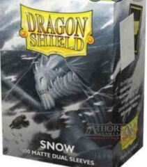 Dragon Shields (100) Matte Dual Snow