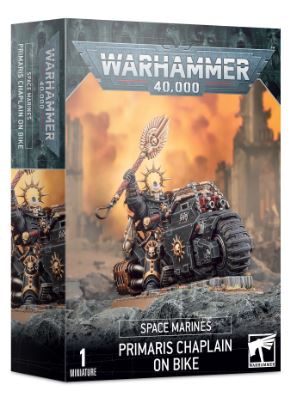 Space Marines: Primaris Chaplain on Bike 48-31