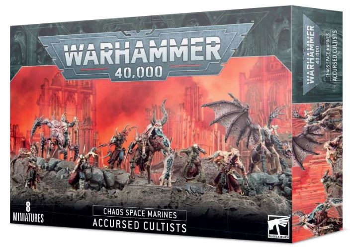 Chaos Space Marines: Accursed Cultists 43-83