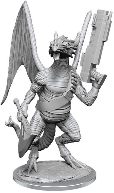 Starfinder Deep Cuts Unpainted Miniatures: W17 Dragonkin