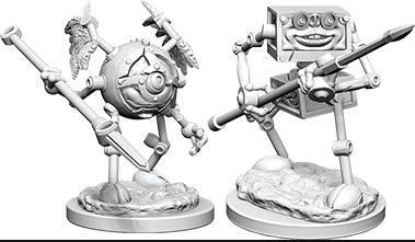 Dungeons & Dragons Nolzur`s Marvelous Unpainted Miniatures: W06 Monodrone & Duodrone