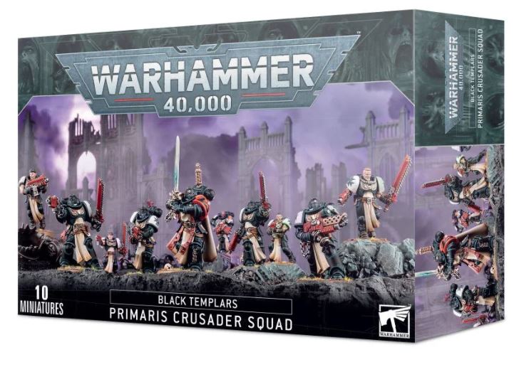 Black Templars: Primaris Crusader Squad 55-45