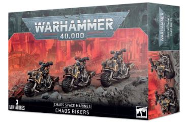Chaos Space Marines: Chaos Bikers 43-08