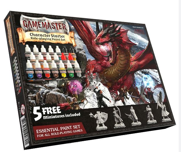 Gamemaster: Character Starter Paint Set