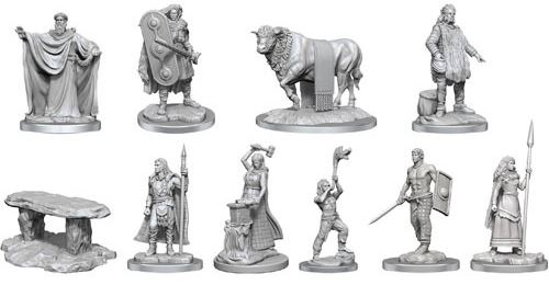 WizKids Deep Cuts Unpainted Miniatures: W17 Brigante Celts