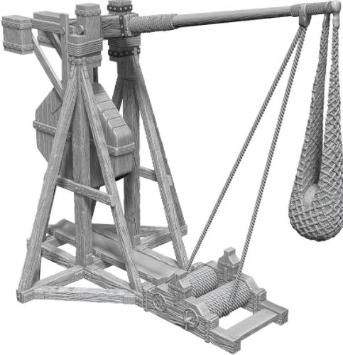 WizKids Deep Cuts Unpainted Miniatures: W15 Trebuchet
