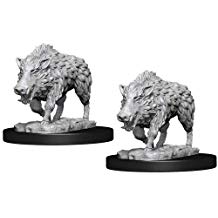 WizKids Deep Cuts Unpainted Miniatures: W07 Wild Boar