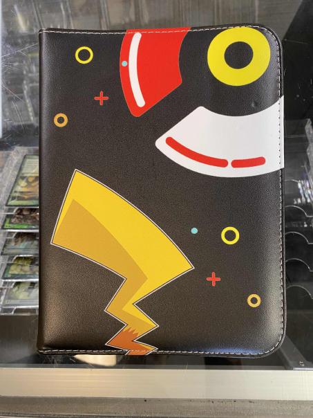 Pikachu on Black Card Binder