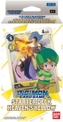 Digimon TCG: Starter Deck Display - Heavens Yellow