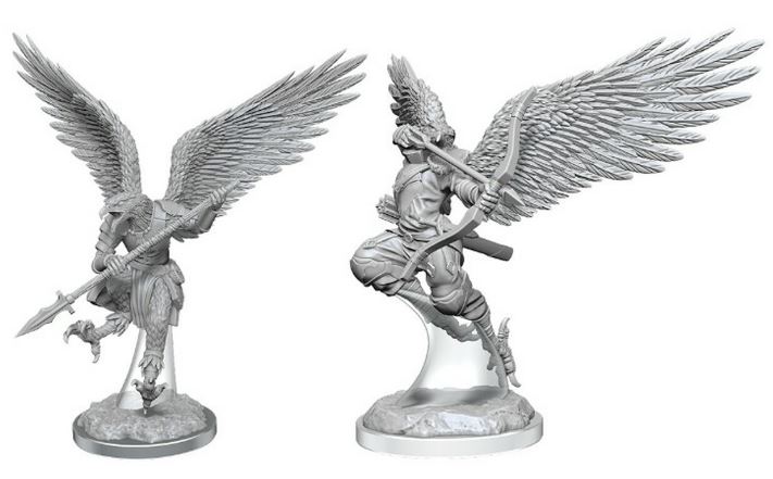 Dungeons & Dragons Nolzur`s Marvelous Unpainted Miniatures: W17 Aarakocra Fighters