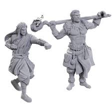 Dungeons & Dragons: Nolzur's Marvelous Unpainted Miniatures - W24 Archdruid and Martial Art Adept