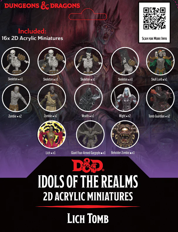 Dungeons & Dragons Idols of the Realms: Lich Tomb