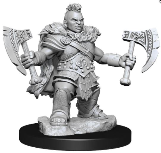 Dungeons & Dragons Frameworks: W01 Dwarf Barbarian Female