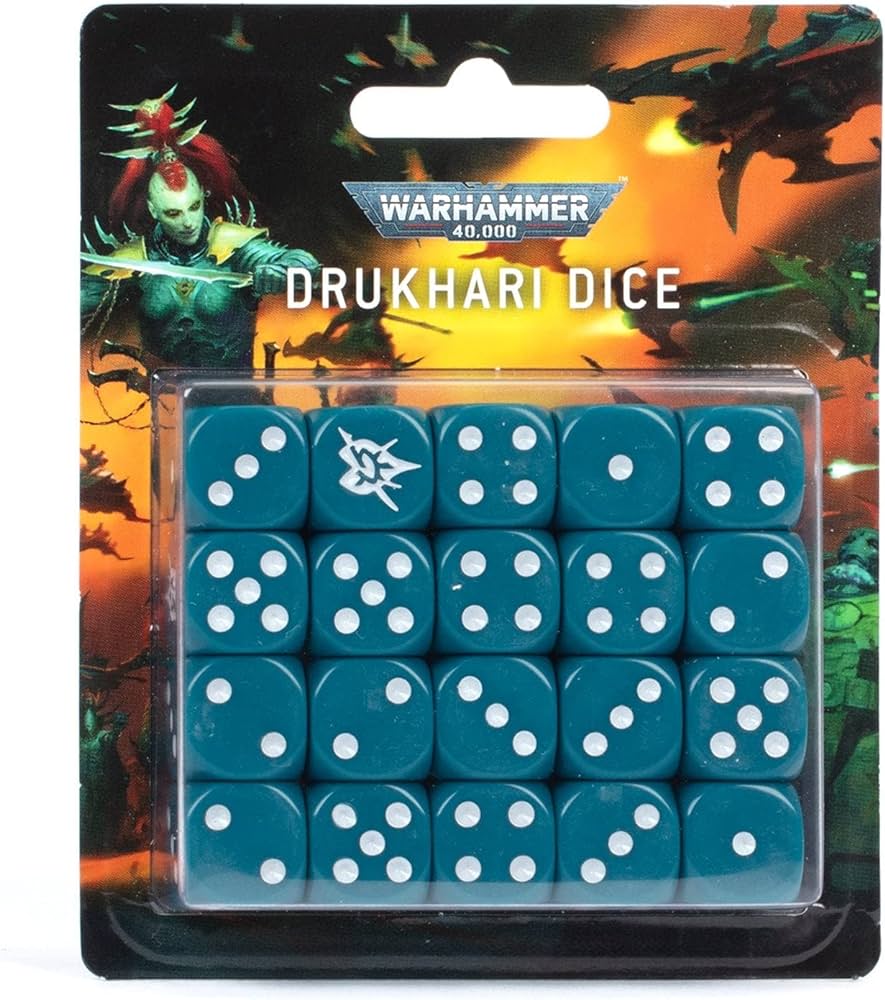 Warhammer 40k: Drukhari Dice Set