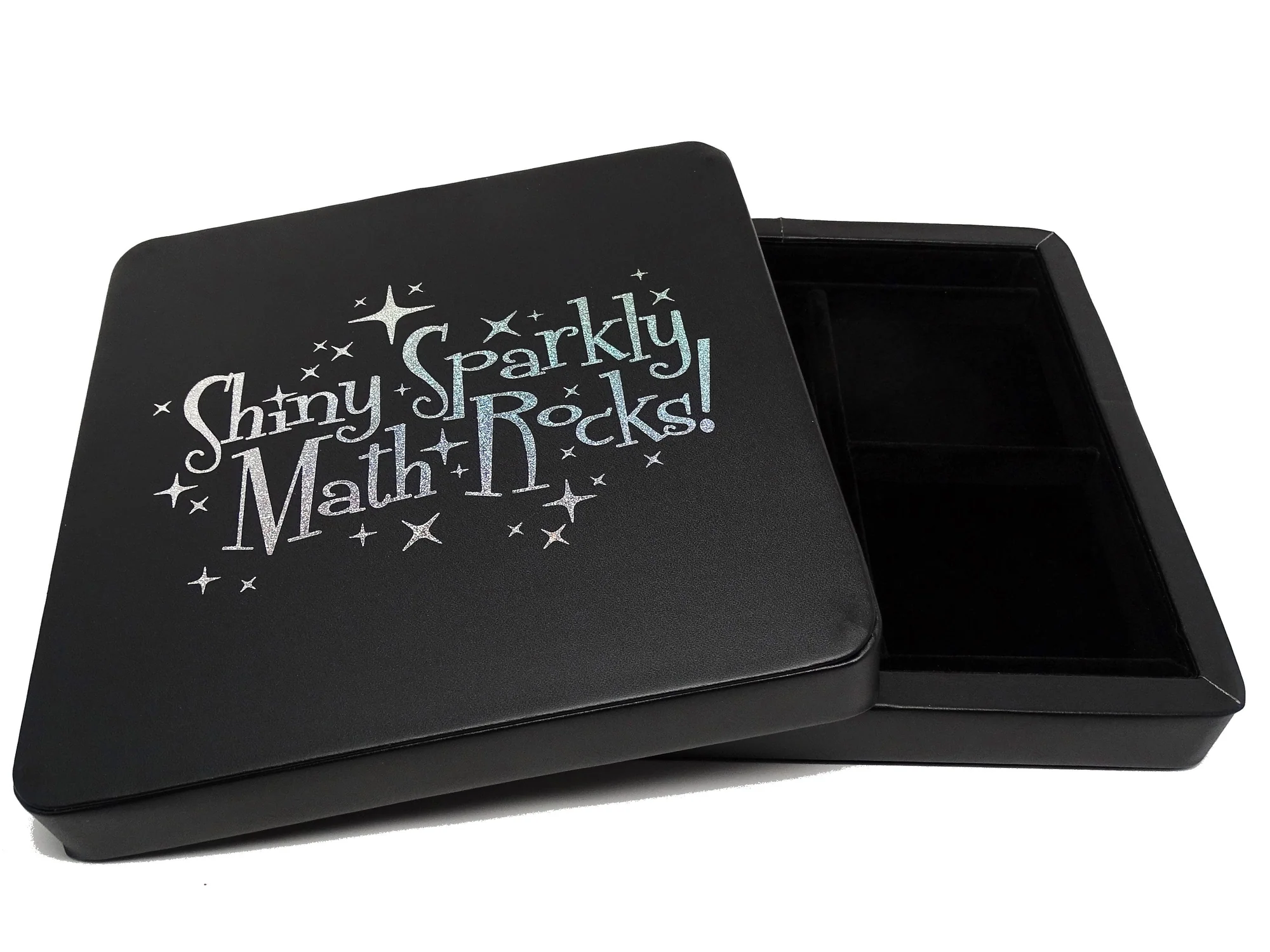 Adventure Box - Shiny Sparkly Math Rocks - Silver