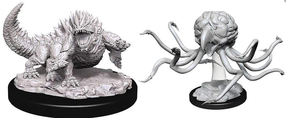 Dungeons & Dragons Nolzur`s Marvelous Unpainted Miniatures: W11 Grell & Basilisk