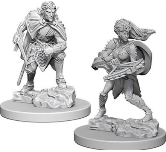 Dungeons & Dragons Nolzur`s Marvelous Unpainted Miniatures: W04 Drow