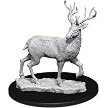 WizKids Deep Cuts Unpainted Miniatures: W07 Stag