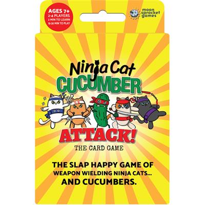 NINJA CAT CUCUMBER ATTACK!