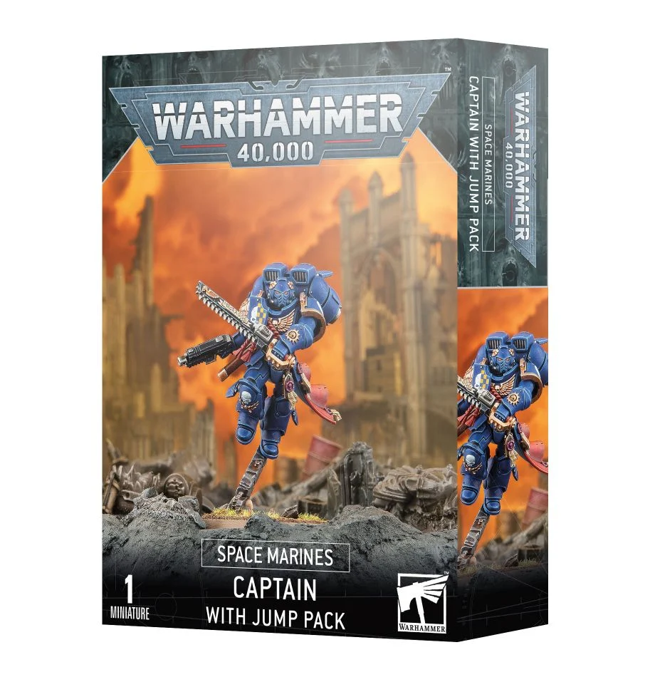 Space Marines: Captain with Jump Pack 48-17