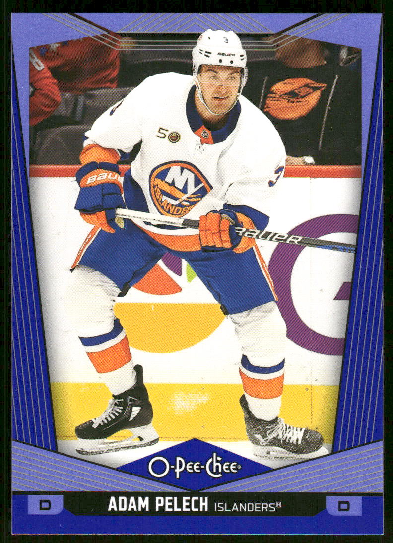 2024-25 O-Pee-Chee Blue #47 Adam Pelech