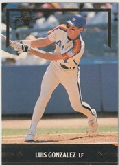 1991 Leaf Gold Rookies #BC2 Luis Gonzalez