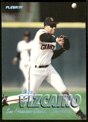1997 Fleer Tiffany #601 Jose Vizcaino