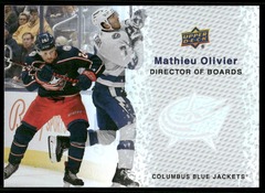 2023-24 Upper Deck Director of Boards #DB6 Mathieu Olivier