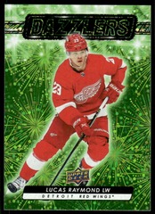 2023-24 Upper Deck Dazzlers Green #DZ73 Lucas Raymond