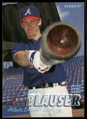 1997 Fleer Tiffany #252 Jeff Blauser