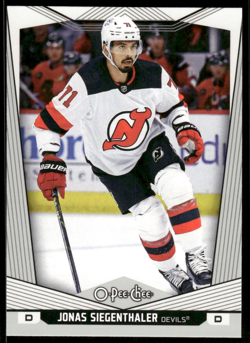 2024-25 O-Pee-Chee #366 Jonas Siegenthaler