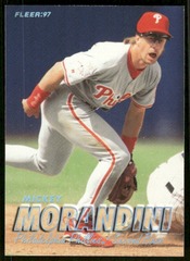 1997 Fleer Tiffany #416 Mickey Morandini