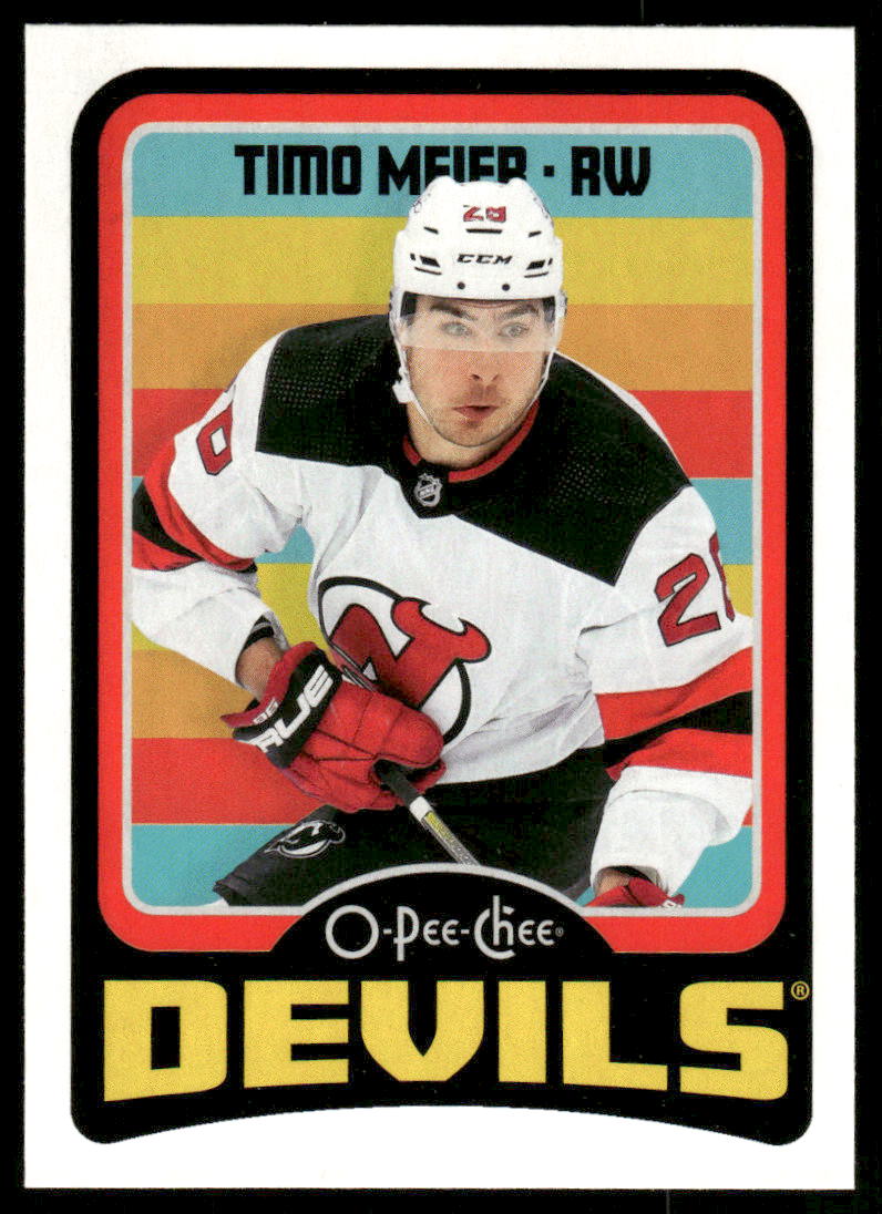 2024-25 O-Pee-Chee Retro #65 Timo Meier