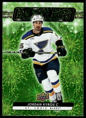 2023-24 Upper Deck Dazzlers Green #DZ52 Jordan Kyrou