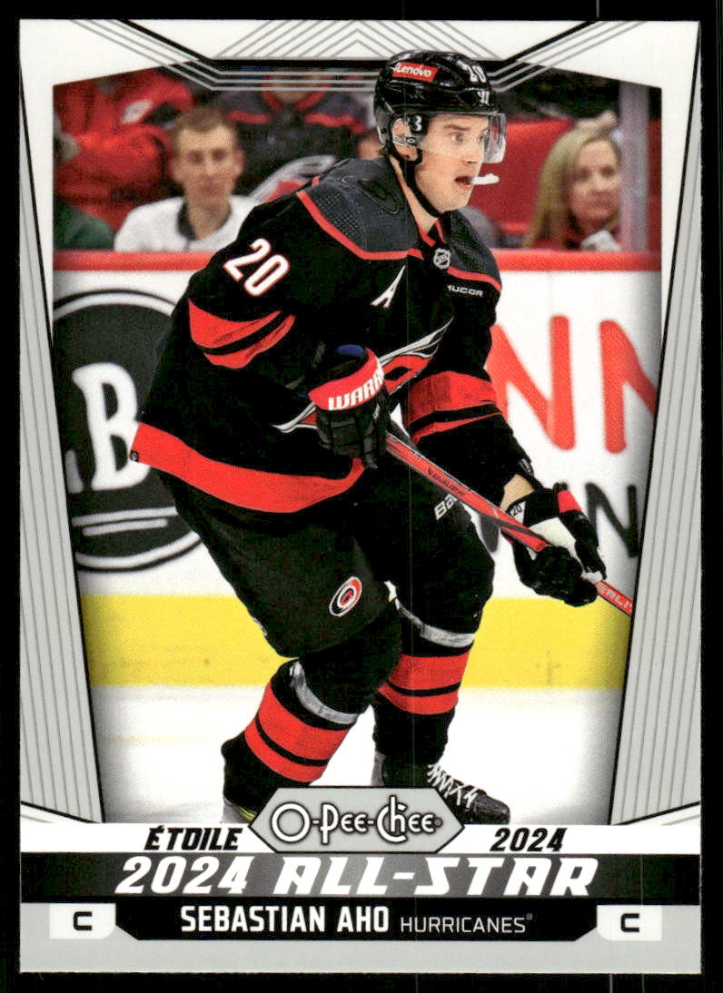 2024-25 O-Pee-Chee #516 Sebastian Aho AS