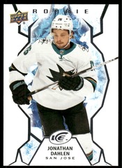 2021-22 Upper Deck Ice #135 Jonathan Dahlen RC