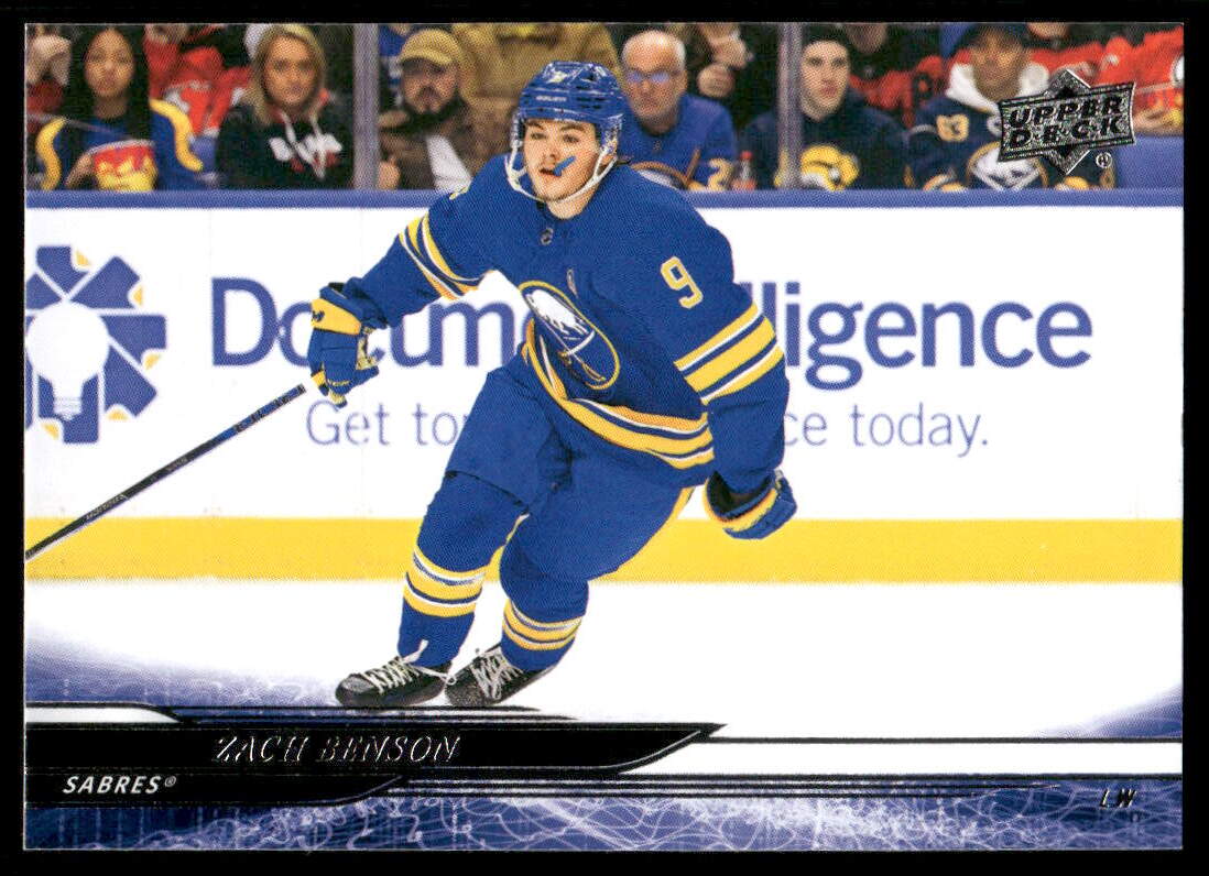 2024-25 Upper Deck #24 Zach Benson
