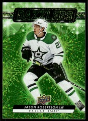 2023-24 Upper Deck Dazzlers Green #DZ71 Jason Robertson