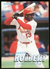 1997 Fleer Tiffany #444 Aaron Holbert