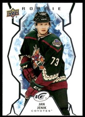 2021-22 Upper Deck Ice #117 Jan Jenik RC
