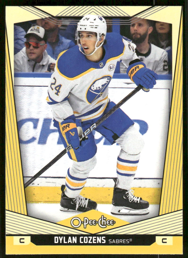 2024-25 O-Pee-Chee Yellow #347 Dylan Cozens