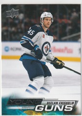2022-23 Upper Deck #486 Declan Chisholm YG RC