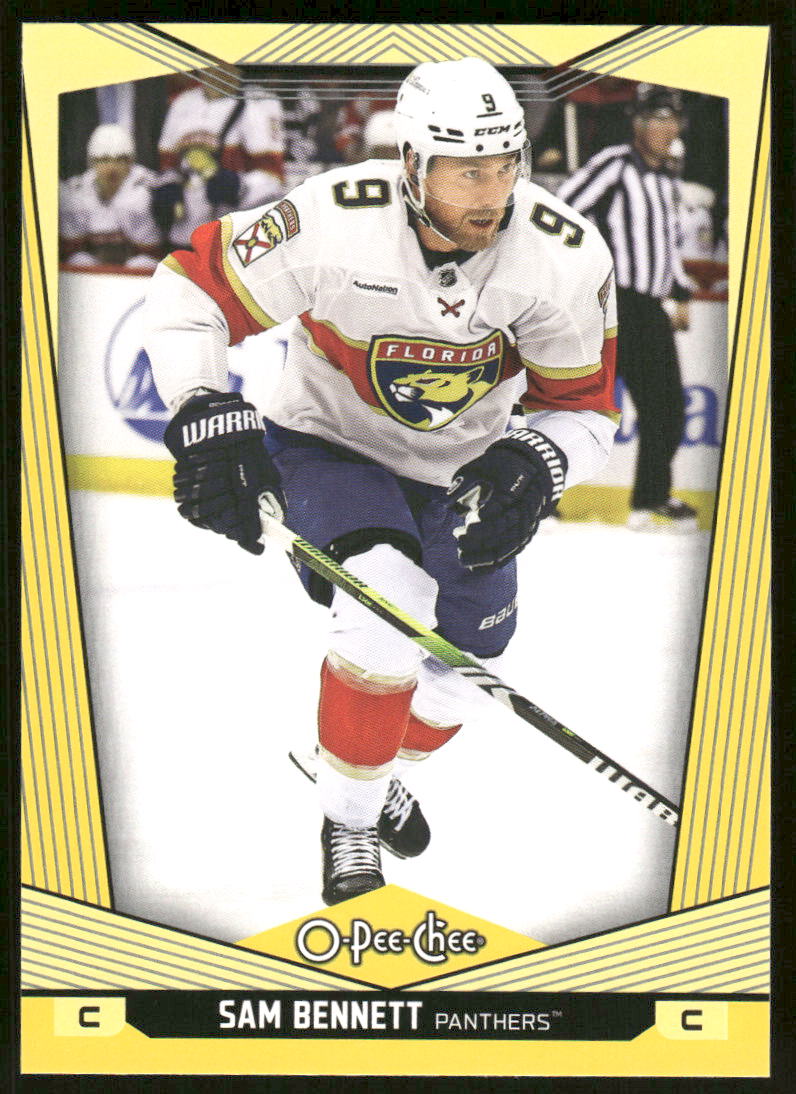 2024-25 O-Pee-Chee Yellow #149 Sam Bennett