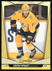2024-25 O-Pee-Chee Yellow #409 Gustav Nyquist